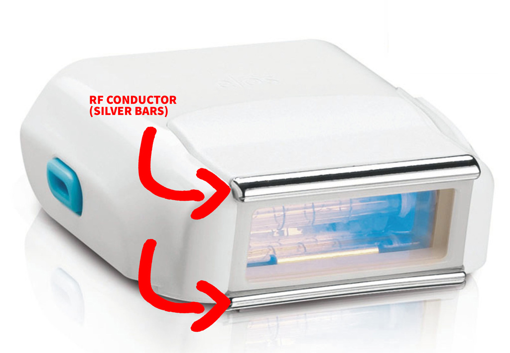 me my elos replacement lamp cartridge with silver bar aka RF Conductor