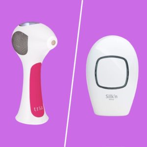comparison between tria 4x and silkn infinity laser hair removal devices